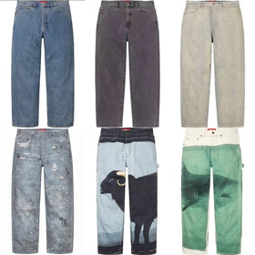 Supreme loose-fit jeans-4901  
